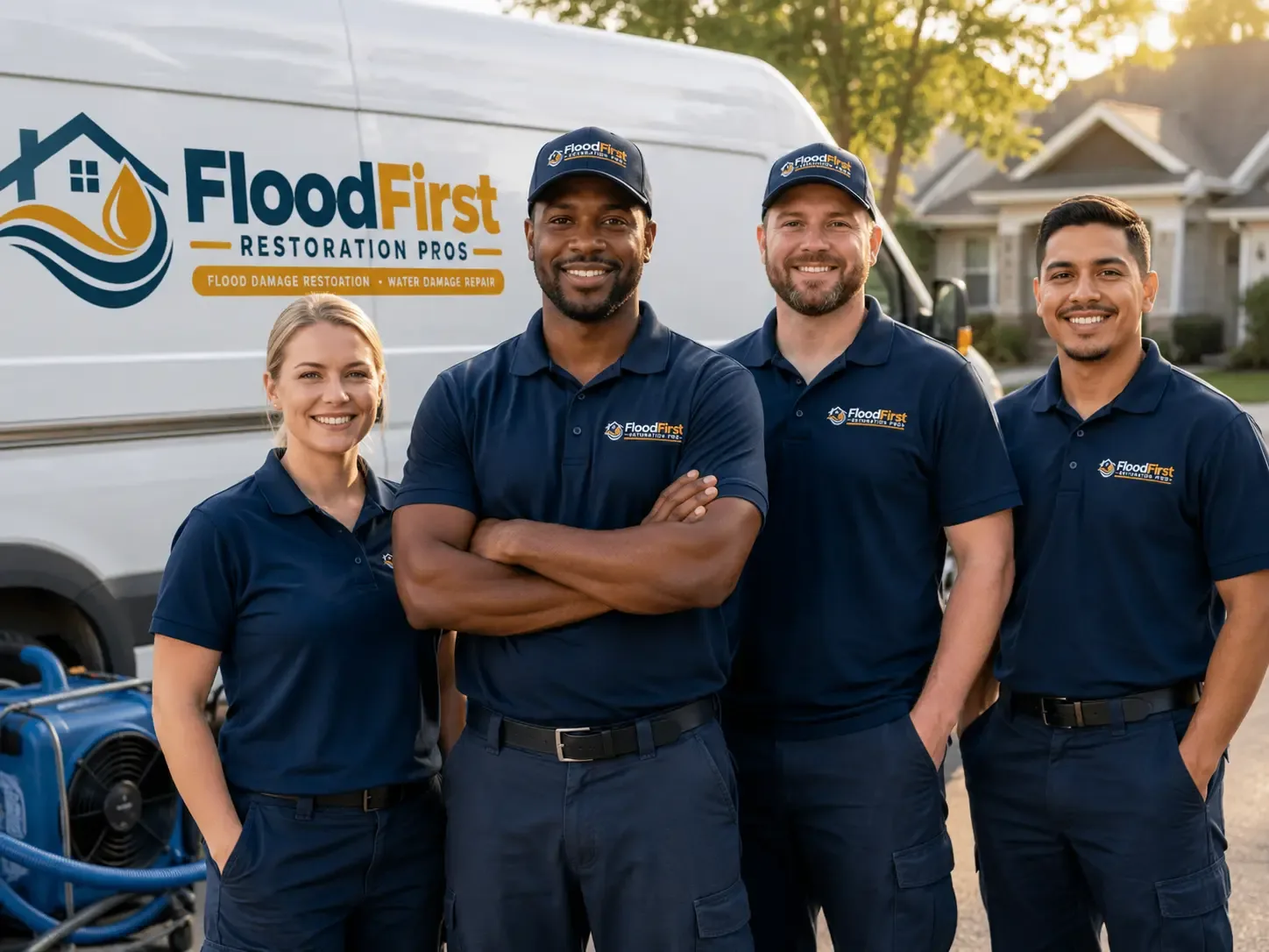 Flood Damage Restoration company in Emmett, MI